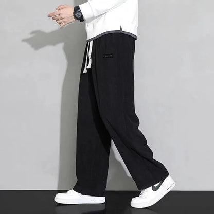 Grayson Corduroy Drawstring Sweatpants – Relaxed Fit