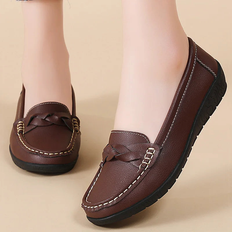 Bellora Leather Slip-On Loafers