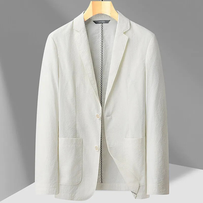 Cavrelli Linen-Cotton Blend Summer Blazer