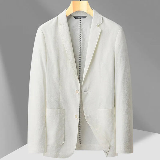 Cavrelli Linen-Cotton Blend Summer Blazer