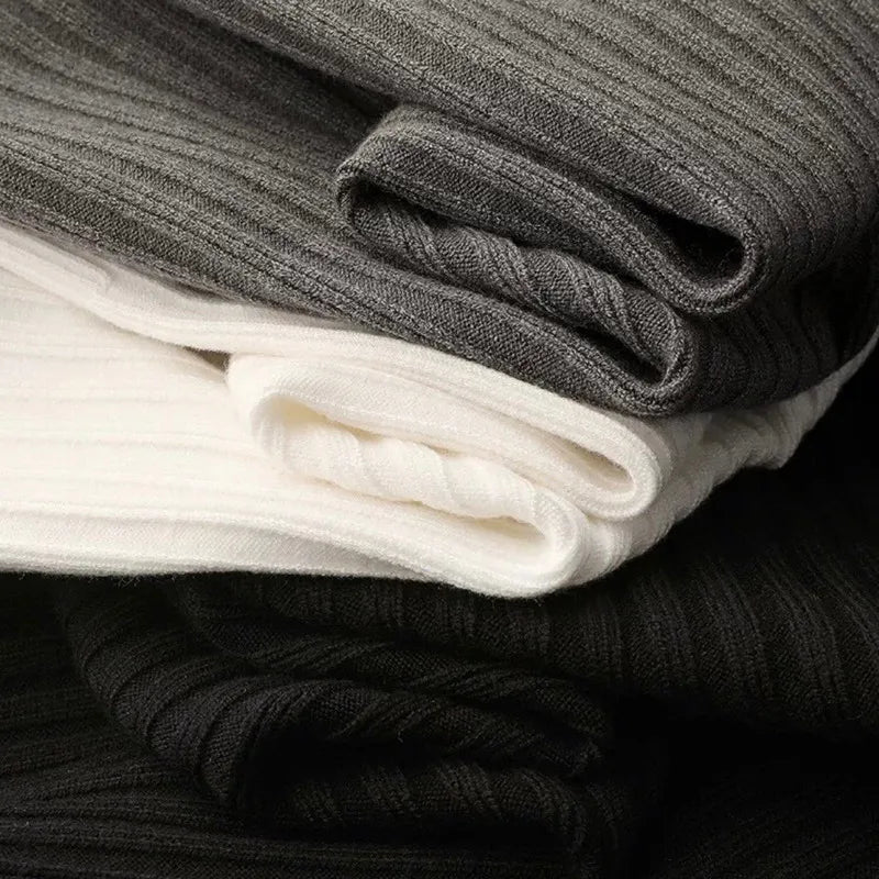 Rivano Cotton Ribbed Quarter-Zip Sweater