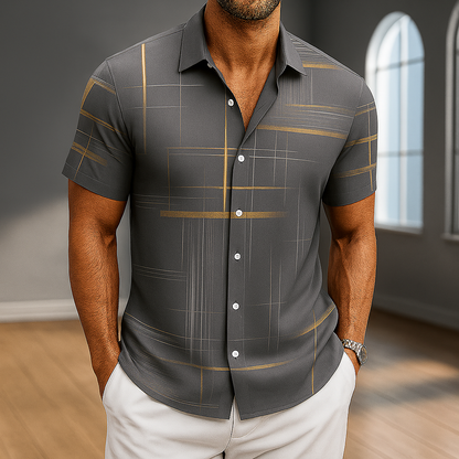 Valenti Silk Button-Up Shirt