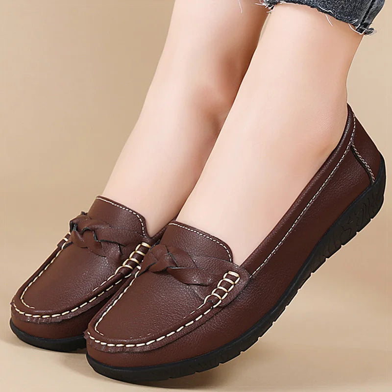 Bellora Leather Slip-On Loafers