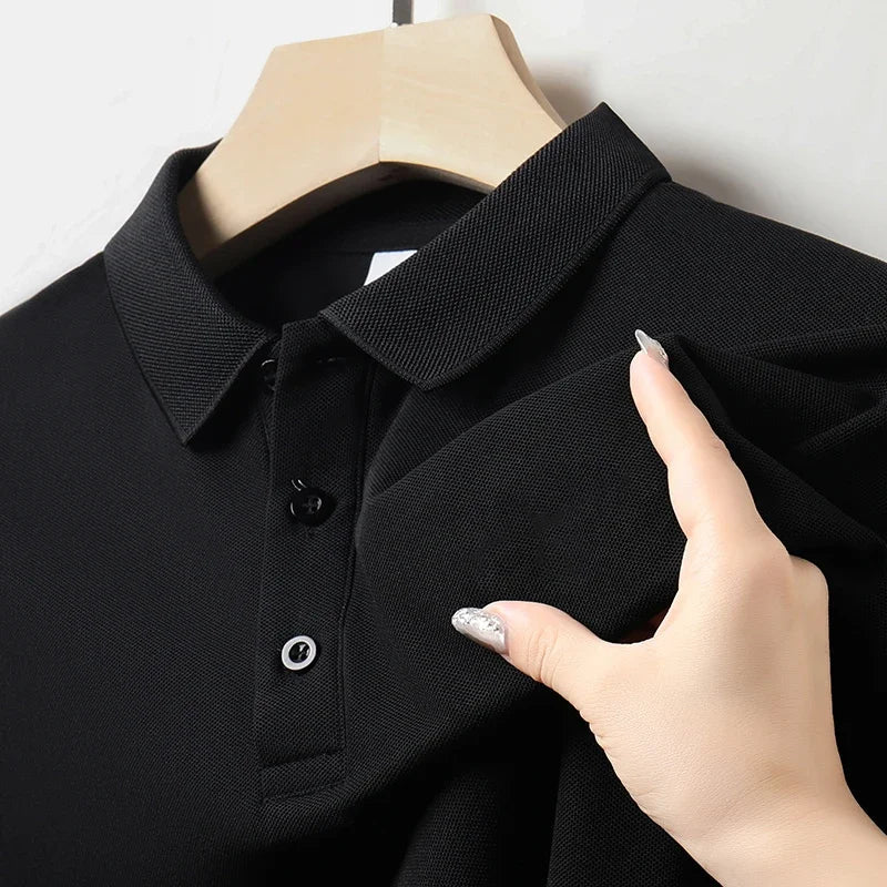 Calix Cotton Tailored-Fit Polo Shirt