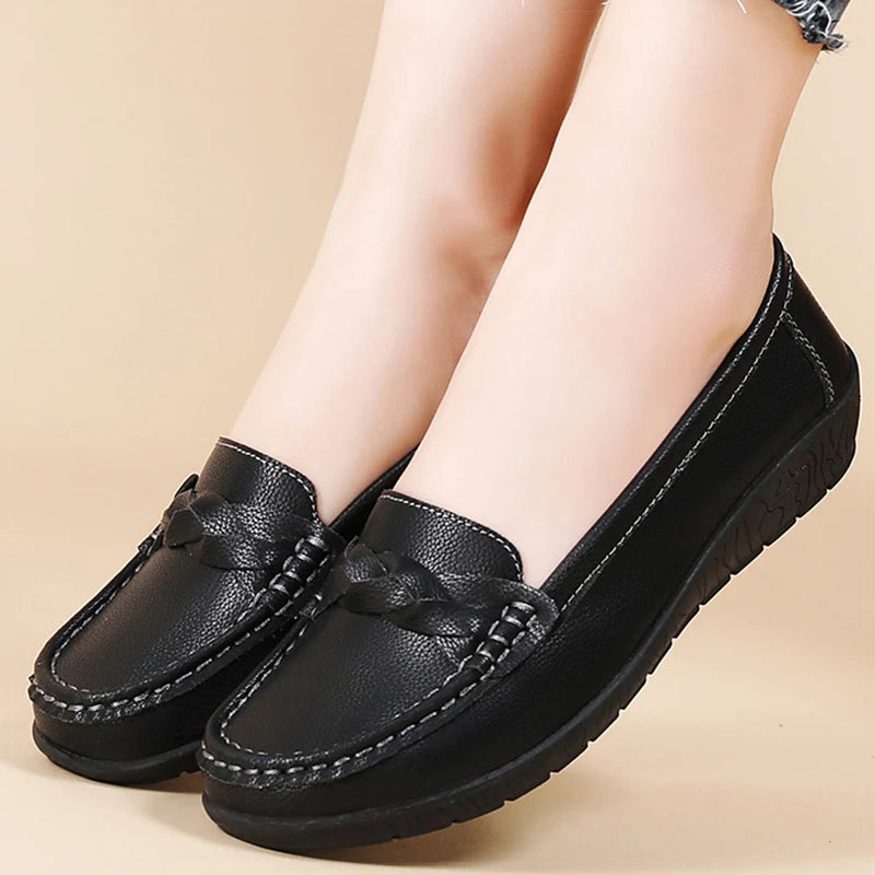 Bellora Leather Slip-On Loafers