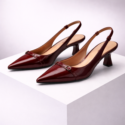 Marcello Double Monk Strap Leather Orthopedic Shoes