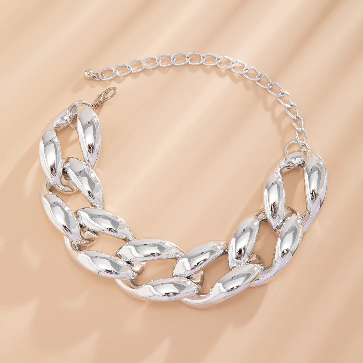 Marcella Oversized Link Choker Necklace