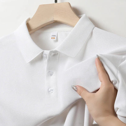 Calix Cotton Tailored-Fit Polo Shirt