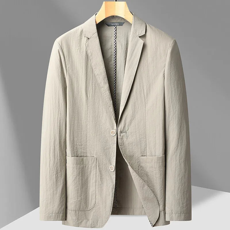 Cavrelli Linen-Cotton Blend Summer Blazer