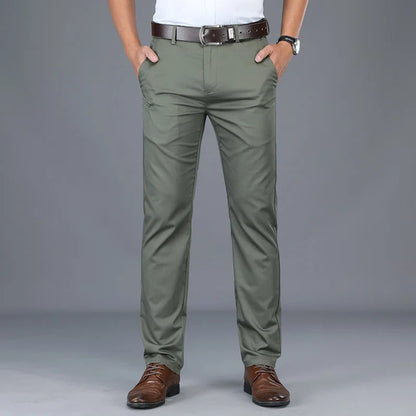 Brennan Slim Fit Cotton Blend Dress Pants