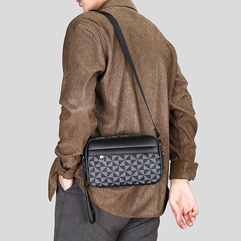 Corvino Vegan Leather Crossbody Bag