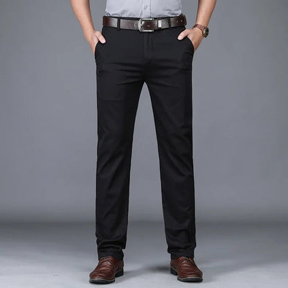 Brennan Slim Fit Cotton Blend Dress Pants