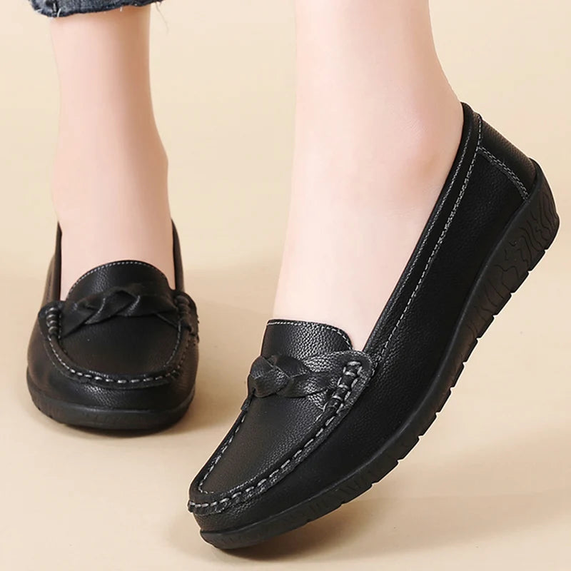 Bellora Leather Slip-On Loafers