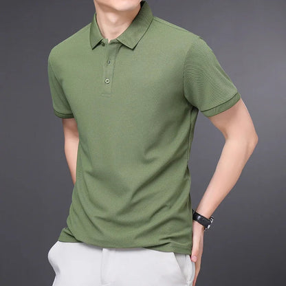 Calix Cotton Tailored-Fit Polo Shirt