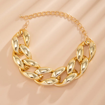 Marcella Oversized Link Choker Necklace