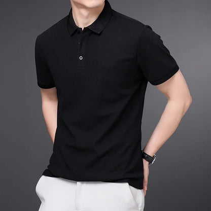 Calix Cotton Tailored-Fit Polo Shirt