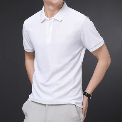 Calix Cotton Tailored-Fit Polo Shirt