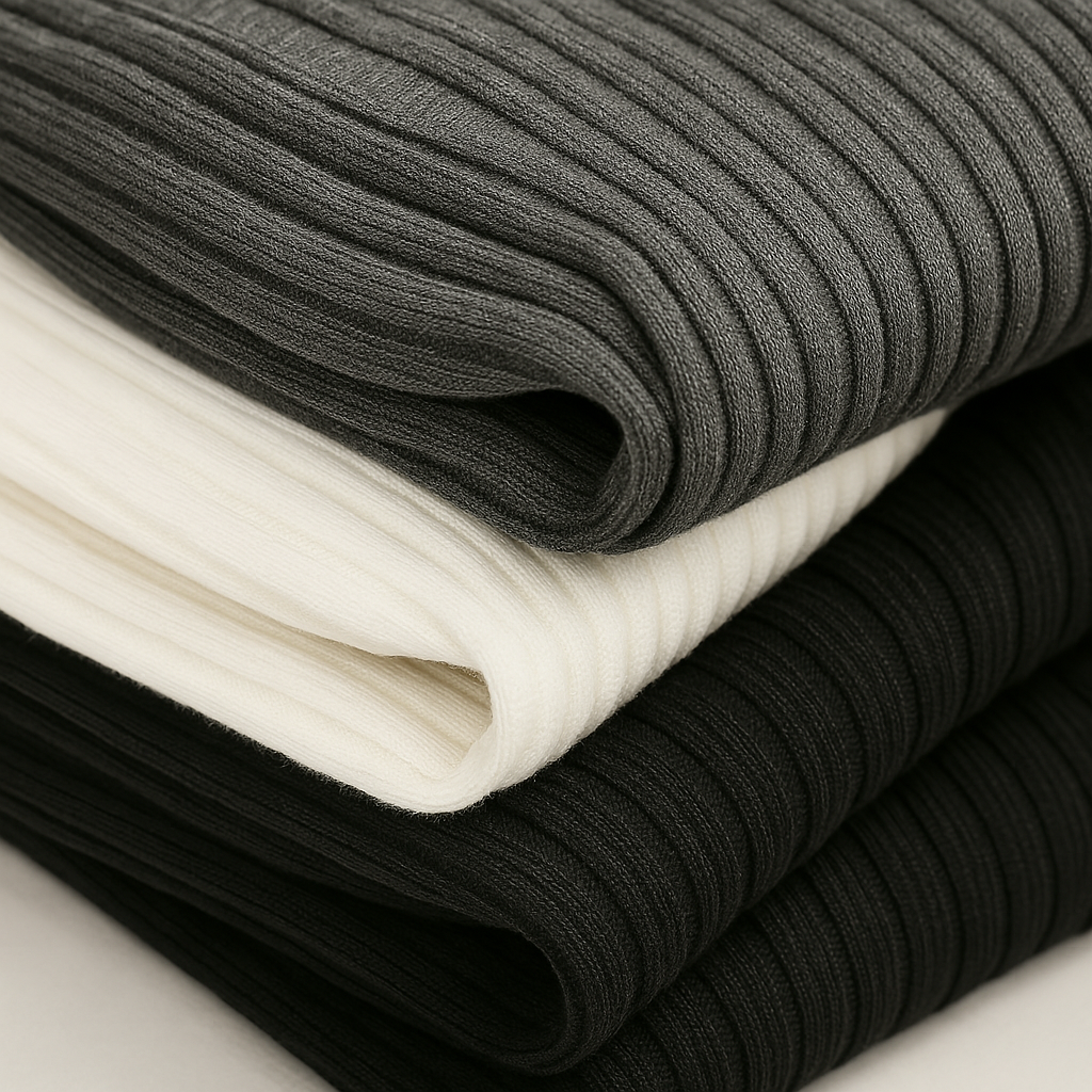 Harlow Cotton Ribbed Quarter-Zip Sweater