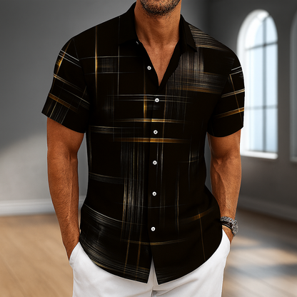 Valenti Silk Button-Up Shirt