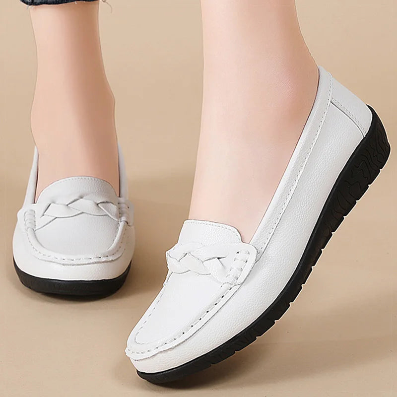 Bellora Leather Slip-On Loafers