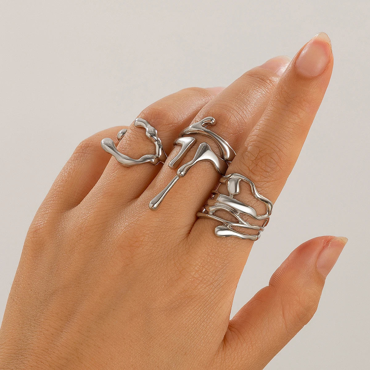 Solara Adjustable Ring Set