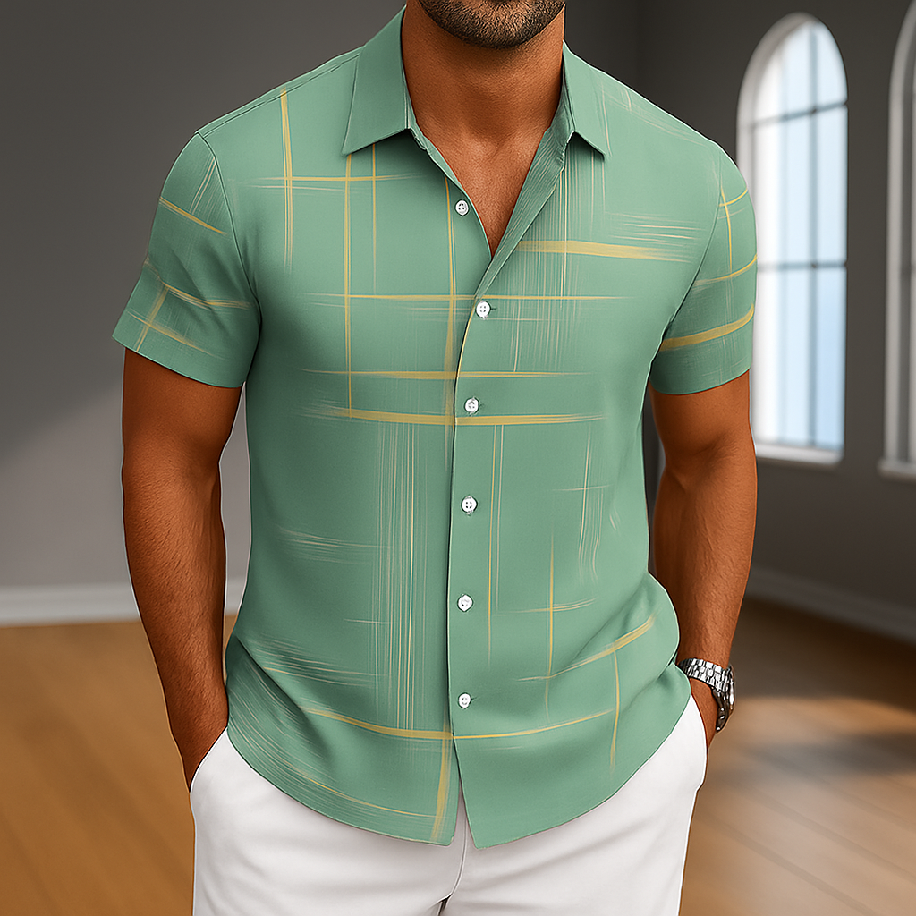 Valenti Silk Button-Up Shirt