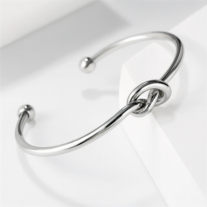 Lavina Knotted Metal Bracelet