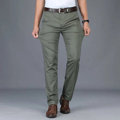 Brennan Slim Fit Cotton Blend Dress Pants
